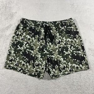 BYLT Board Shorts Mens Large Baja Swim Athletic Performance Camo Beach Training